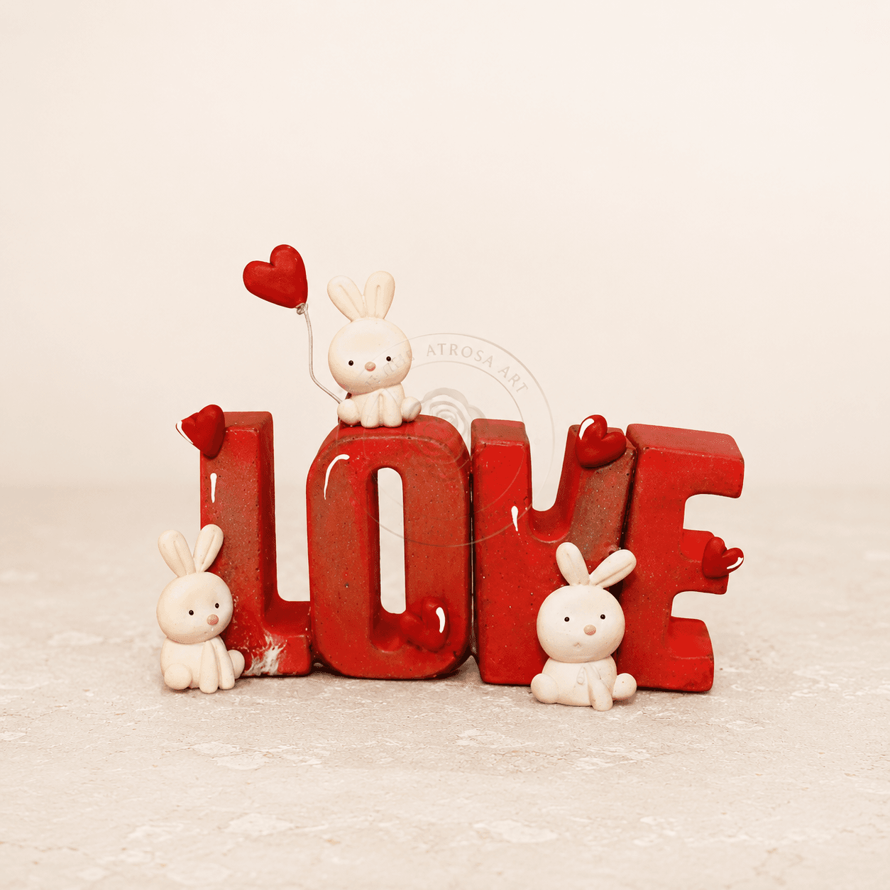 استند love خرگوش فسقلیها