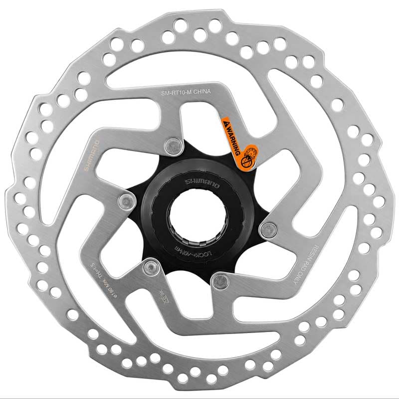 روتور دیسک ترمز دوچرخه شیمانو Shimano SM-RT10 180mm Center Lock