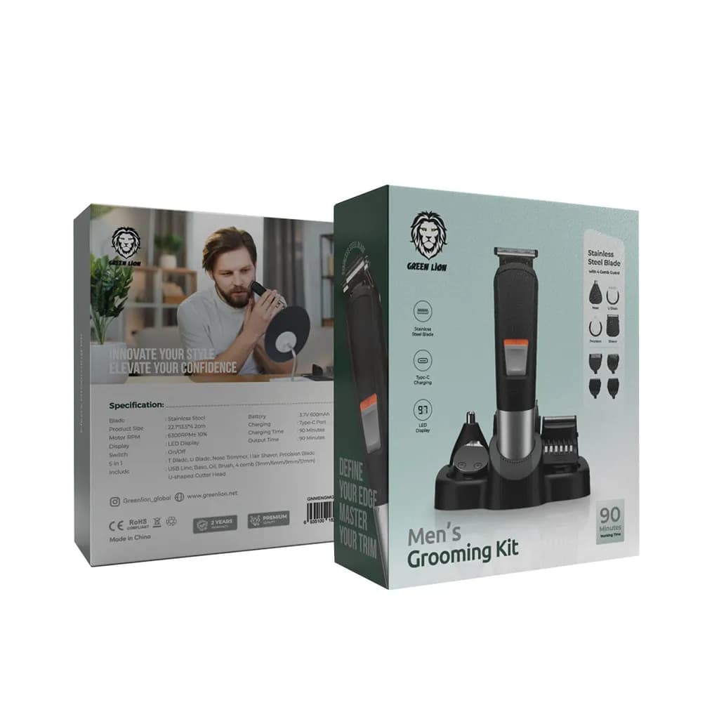 ماشین اصلاح گرین لاین grooming kit 5 in 1 — تصویر ۴