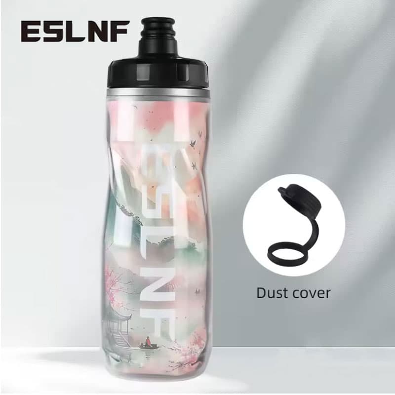 قمقمه دو جداره دوچرخه ESLNF مدل 610ml — تصویر ۴