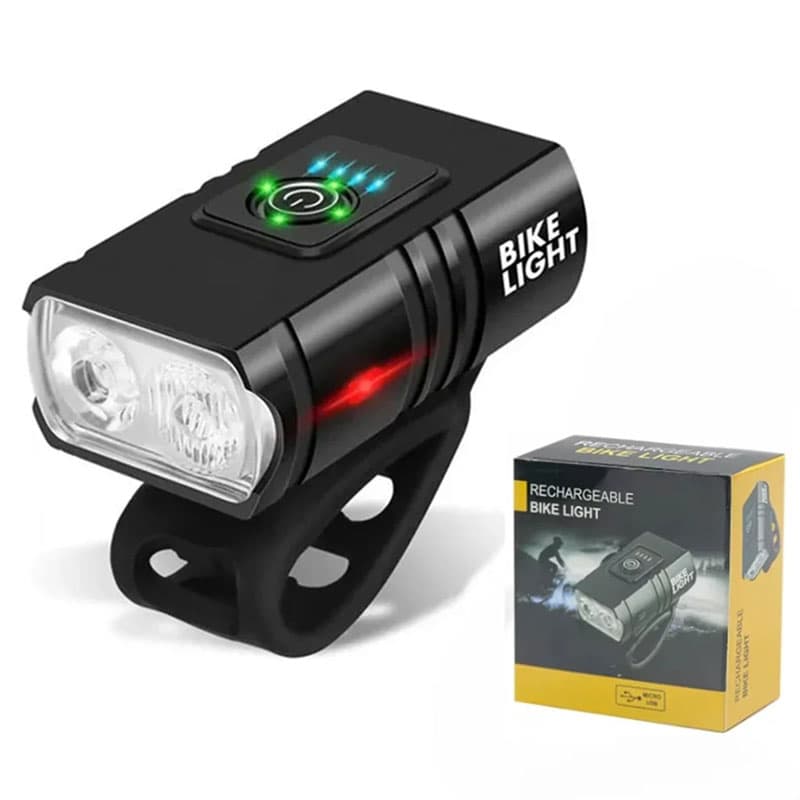 چراغ جلو دوچرخه مدل T6 LED — تصویر ۴