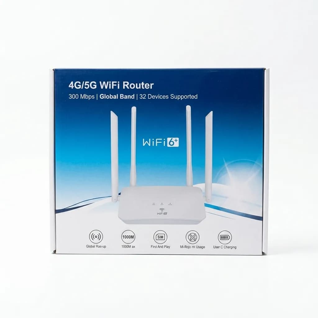 مودم 4 آنتن پشتیبانی از 4G و 5G — تصویر ۲