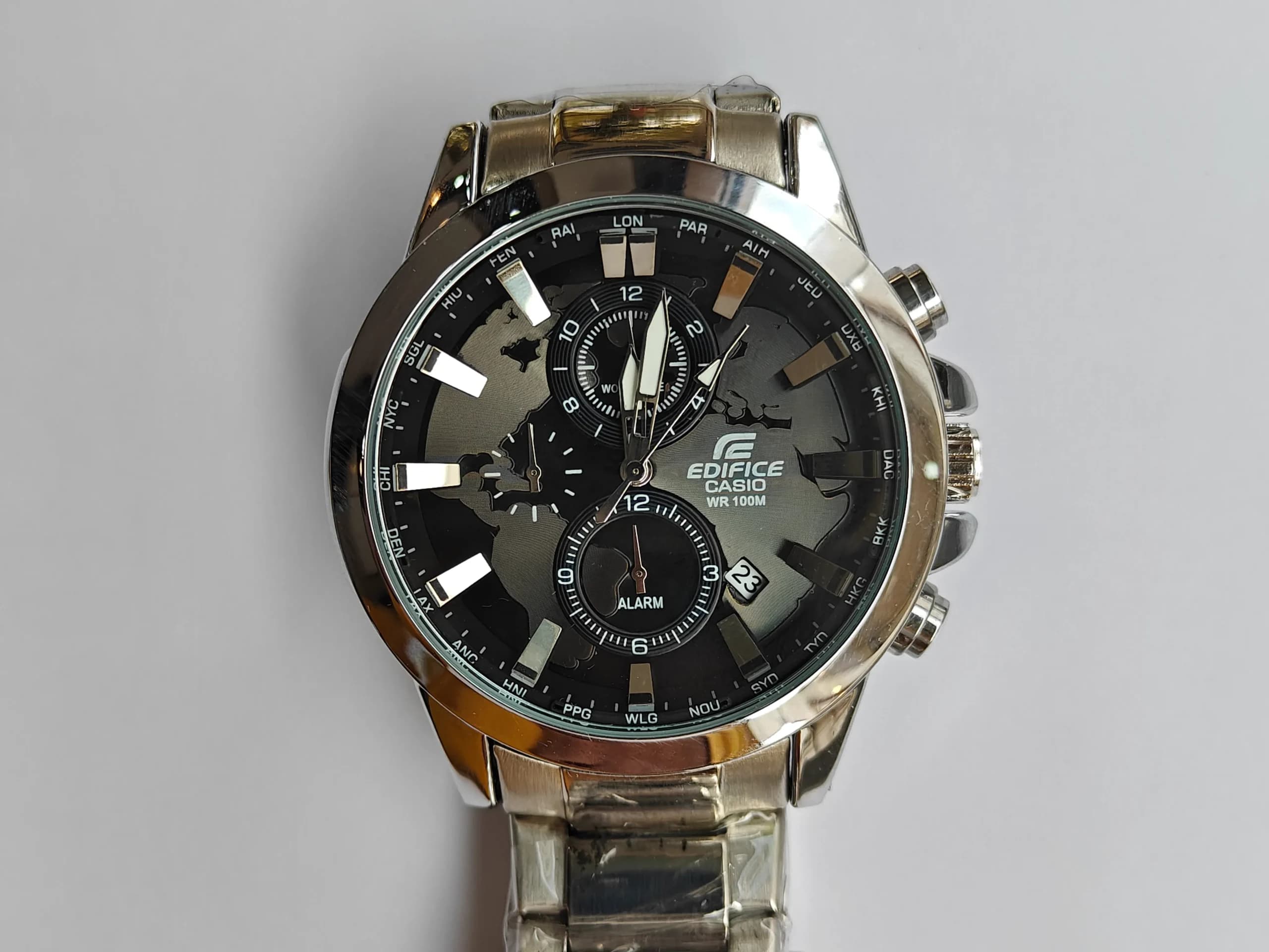 ساعت مردانه کاسیو CASIO کرنوگراف مدل EDIFICE — تصویر ۳