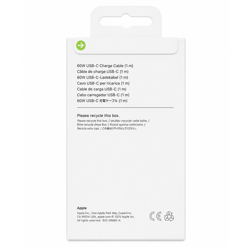 کابل شارژ اپل (iphone) سری 16 و 17 دوسر USB-C — تصویر ۶