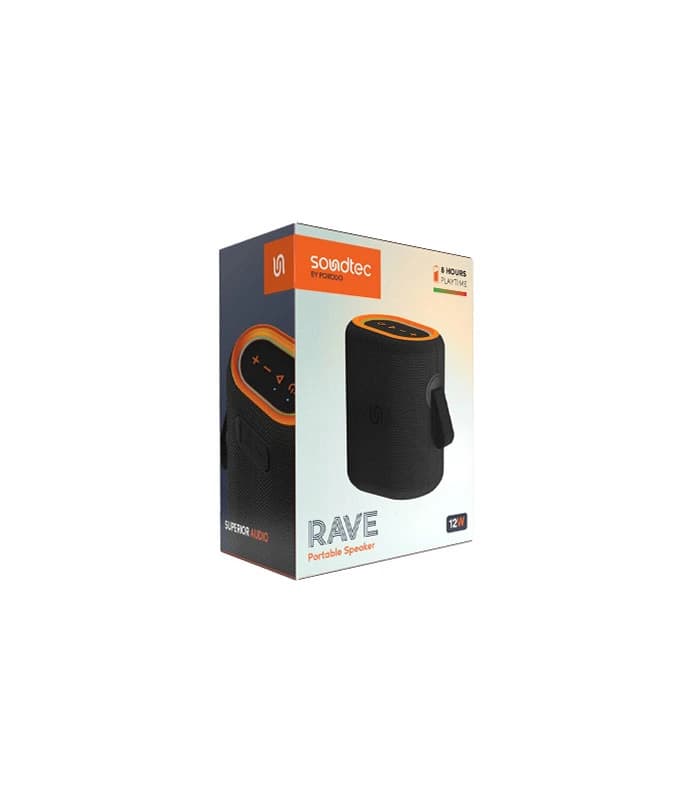 اسپیکر بلوتوثی سانتک مدل soundtec RAVE — تصویر ۳