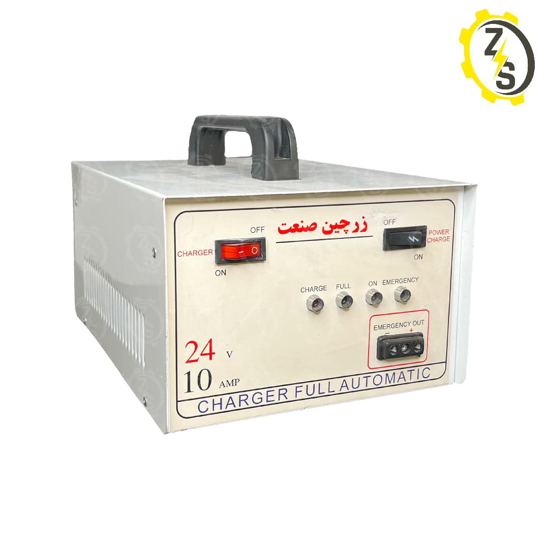 شارژر تمام اتومات 24 ولت 10 آمپر — تصویر ۲
