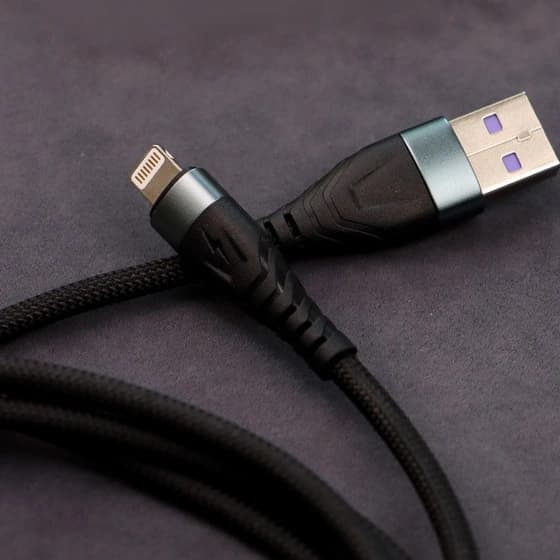 کابل شارژ کی اف سنیور مدل IP-S8 — تصویر ۲