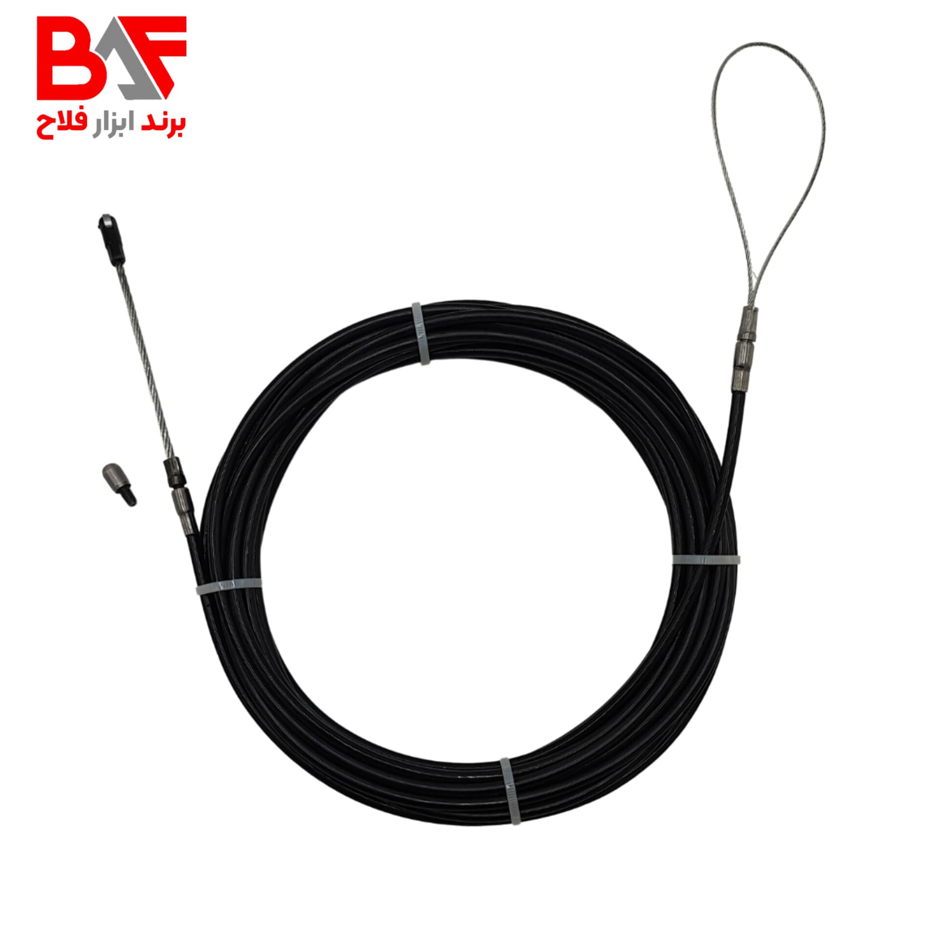 فنر سیم کشی سیم بکسلی 5 میلیمتری BLACK نفیس نور40 متر