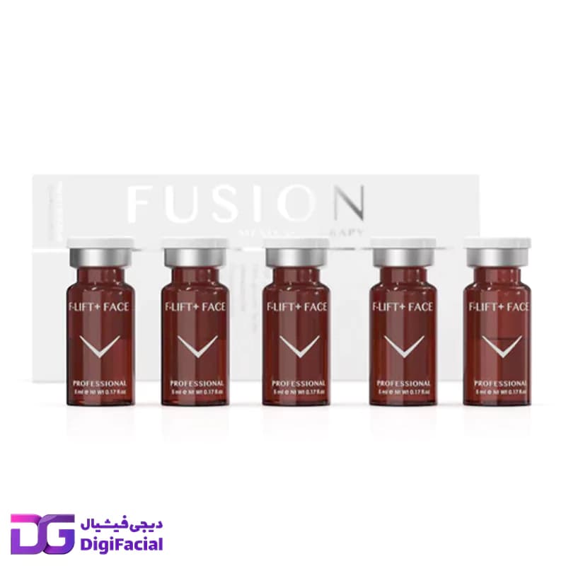 کوکتل مزوتراپی لیفت و جوانسازی صورت F-LIFT+FACE فیوژن — تصویر ۴