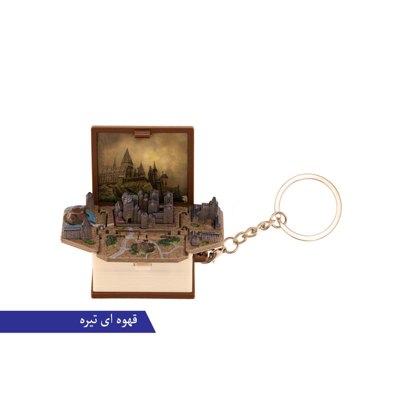 جاکلیدی داتینو مدل کتاب باز شو طرح سه بعدی هپی کستل — تصویر ۱۰
