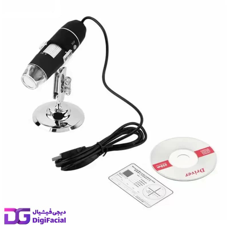 دستگاه میکروسکوپ دیجیتالی آنالیزور پوست و مو 1600x — تصویر ۵
