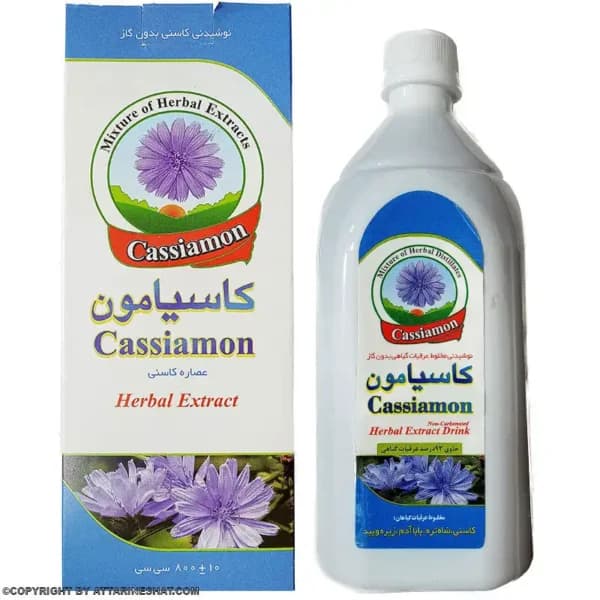 عصاره گیاهی کاسیامون حجم 800 میلی لیتر