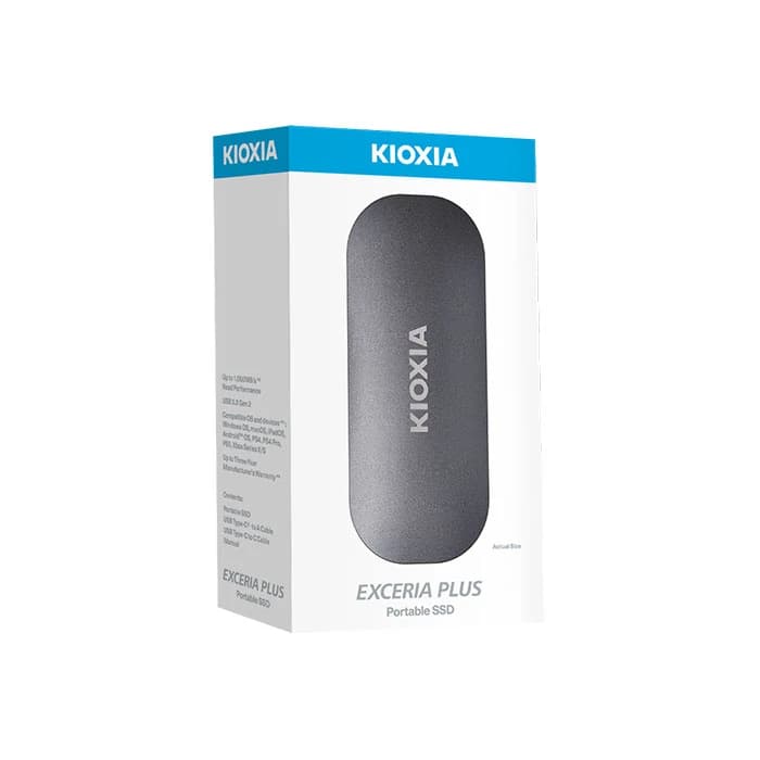 اس اس دی اکسترنال کیوکسیا مدل EXCERIA PLUS ظرفیت 1 ترابایت رابط USB 3.2 Gen2 — تصویر ۶