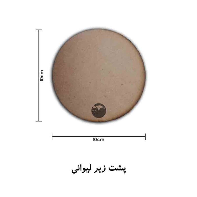 زیر لیوانی مدل هلو کیتی کیوت کد Hello Kitty 047 — تصویر ۴