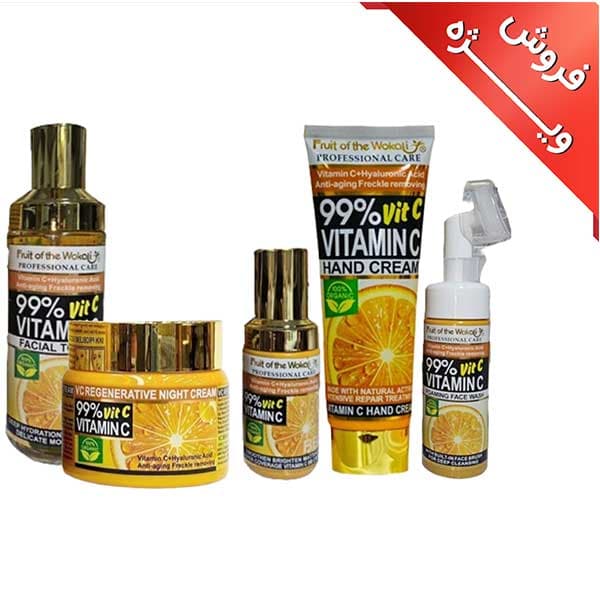 محصولات پوستی ویتامین سی وکالی