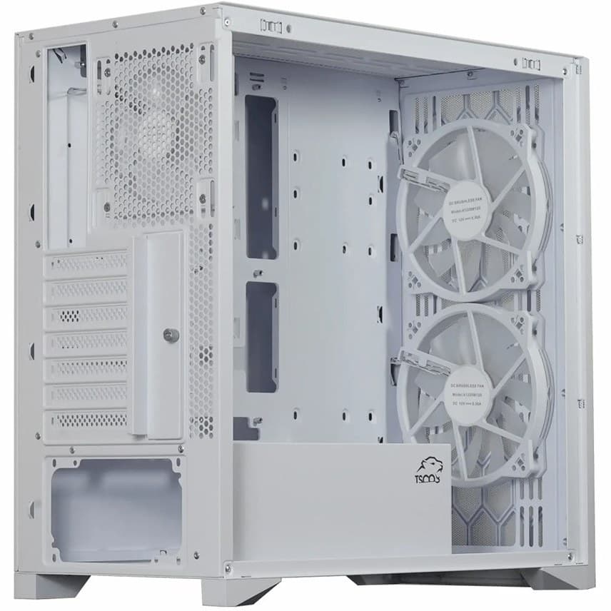 کیس کامپیوتر تسکو مدل GC 4508 ARGB Mid Tower سفید — تصویر ۹