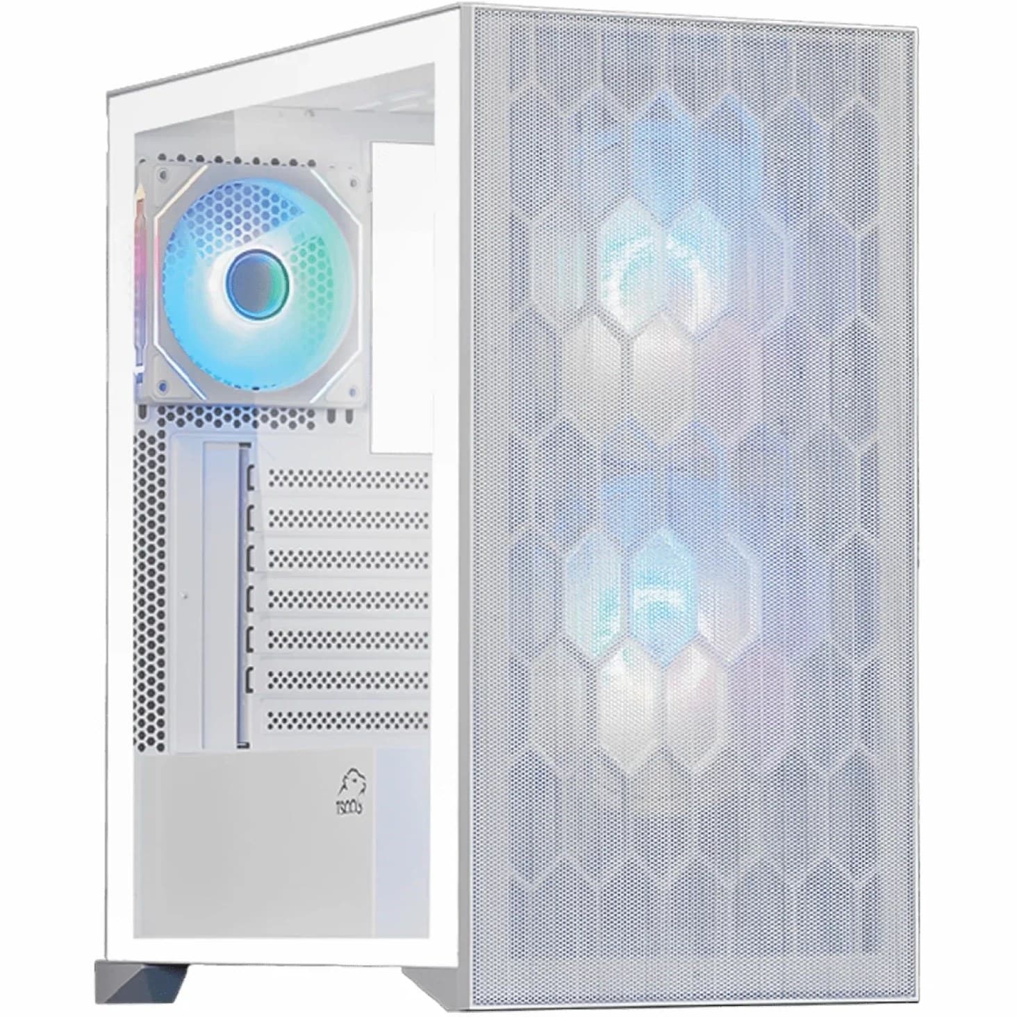 کیس کامپیوتر تسکو مدل GC 4508 ARGB Mid Tower سفید