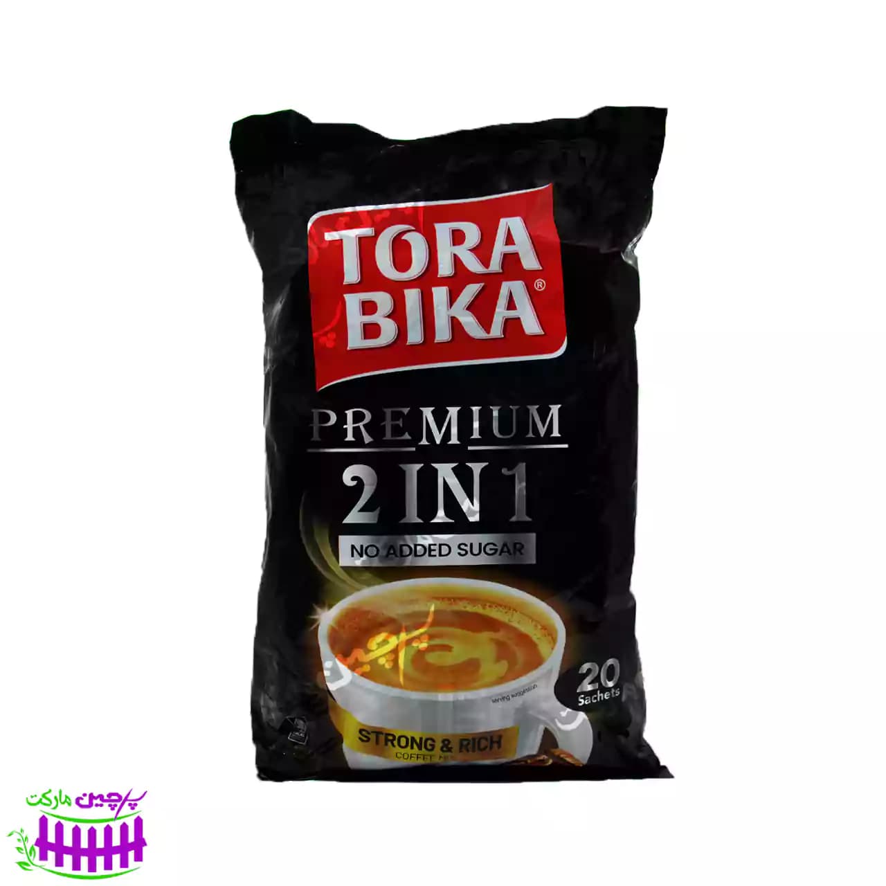 کافی میکس بدون شکر تورابیکا 2 در 1 پریمیوم 20 تایی(torabika) — تصویر ۲