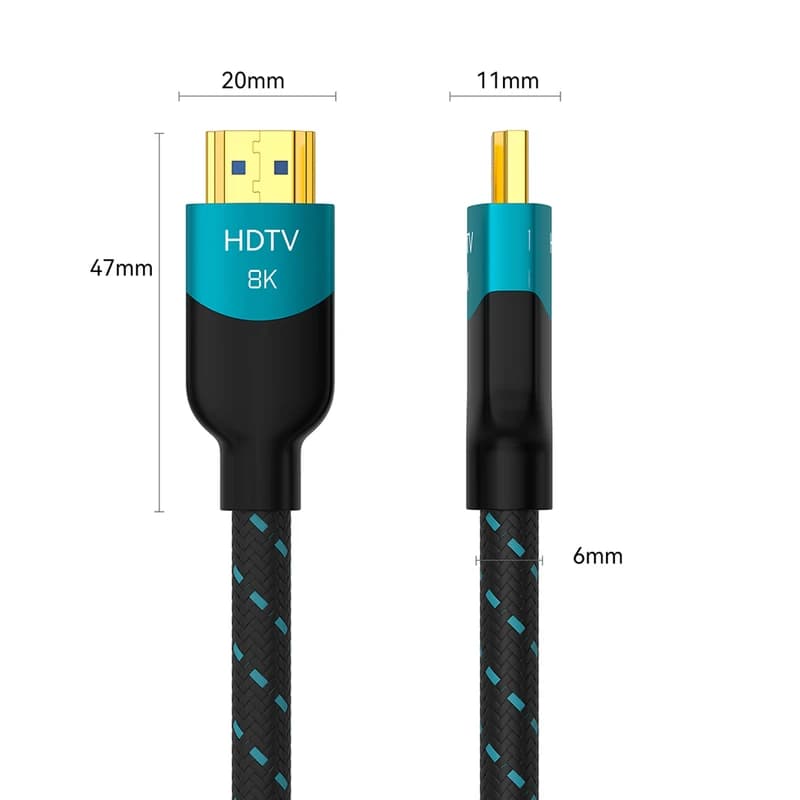 کابل HDMI تسکو مدل GHC 71 HERA 8K با طول 2 متر ورژن 2.1 — تصویر ۱۲