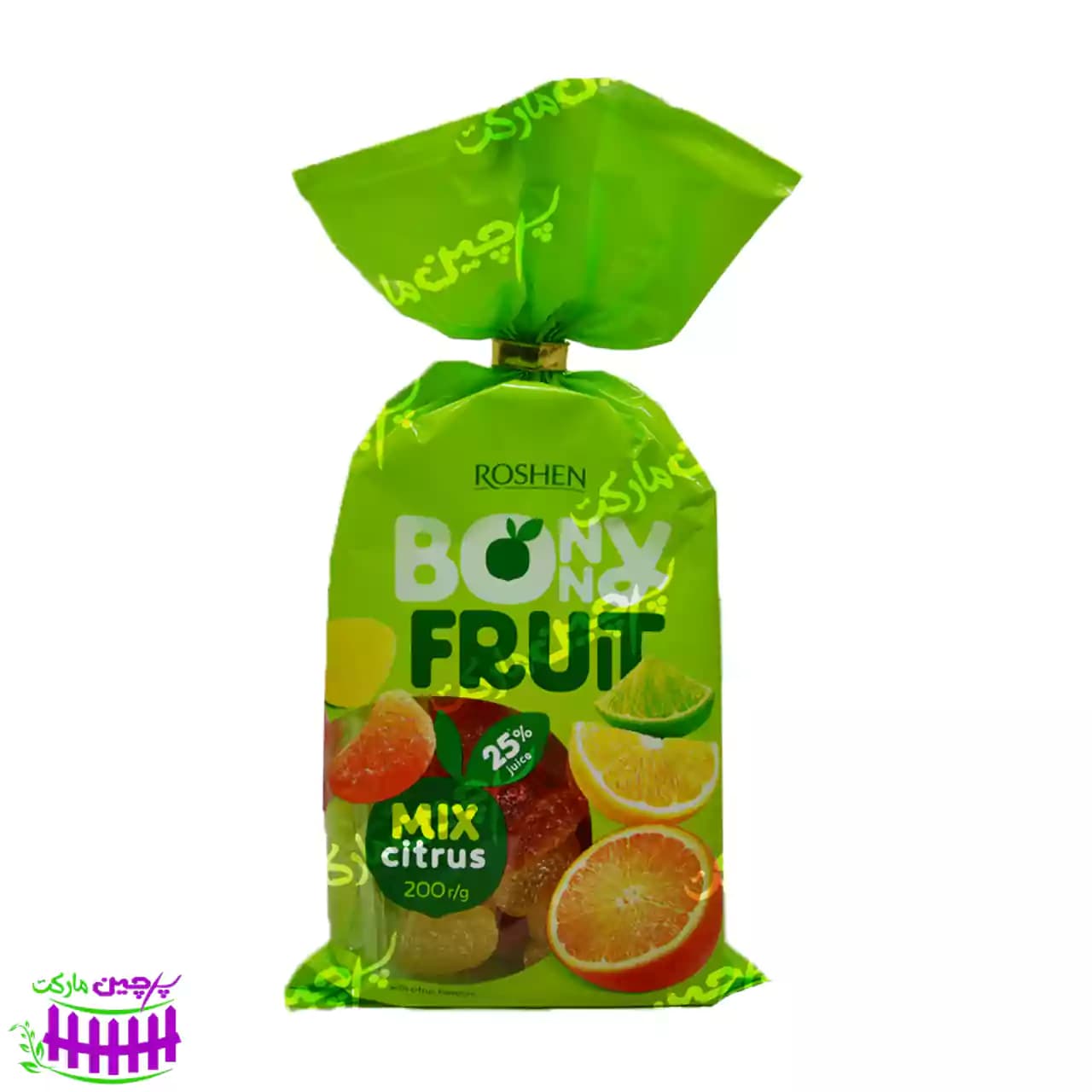 پاستیل شکری روشن طعم مرکبات ۲۰۰ گرم (roshen)