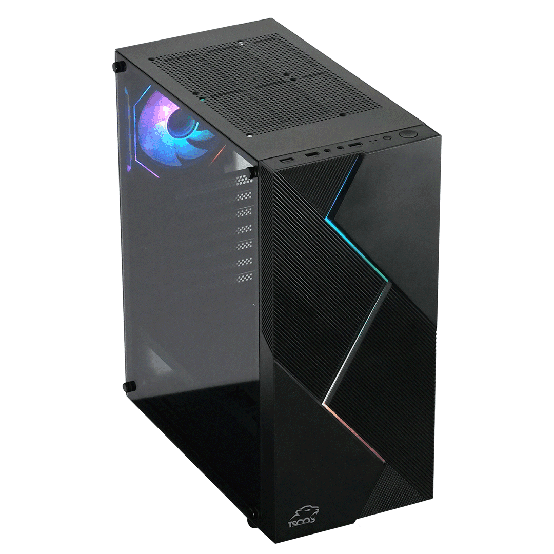 کیس گیمینگ تسکو با 4 فن GC-4501 Pro THOR — تصویر ۱۲