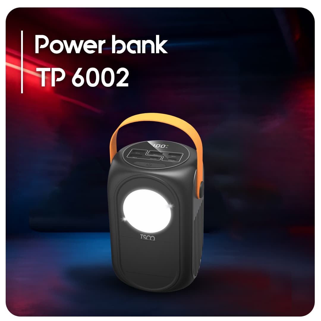 پاور بانک فست شارژ تسکو TP 6002 PD 22.5W ظرفیت 60000 میلی آمپر ساعت — تصویر ۹