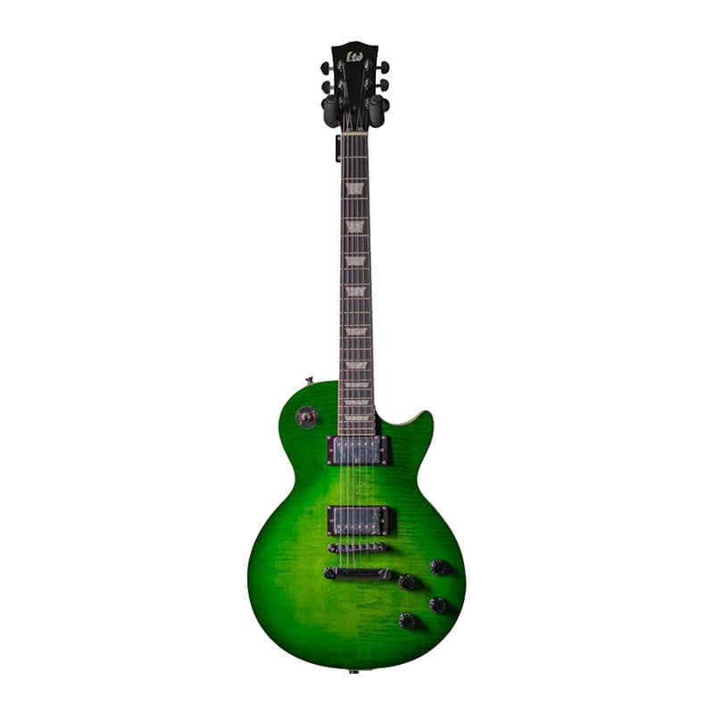 گیتار الکتریک LTD Les Paul طرح GREEN
