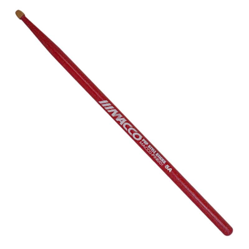 چوب درام مککو مدل Macco 5A Pop Style Sticks Red wreath — تصویر ۴