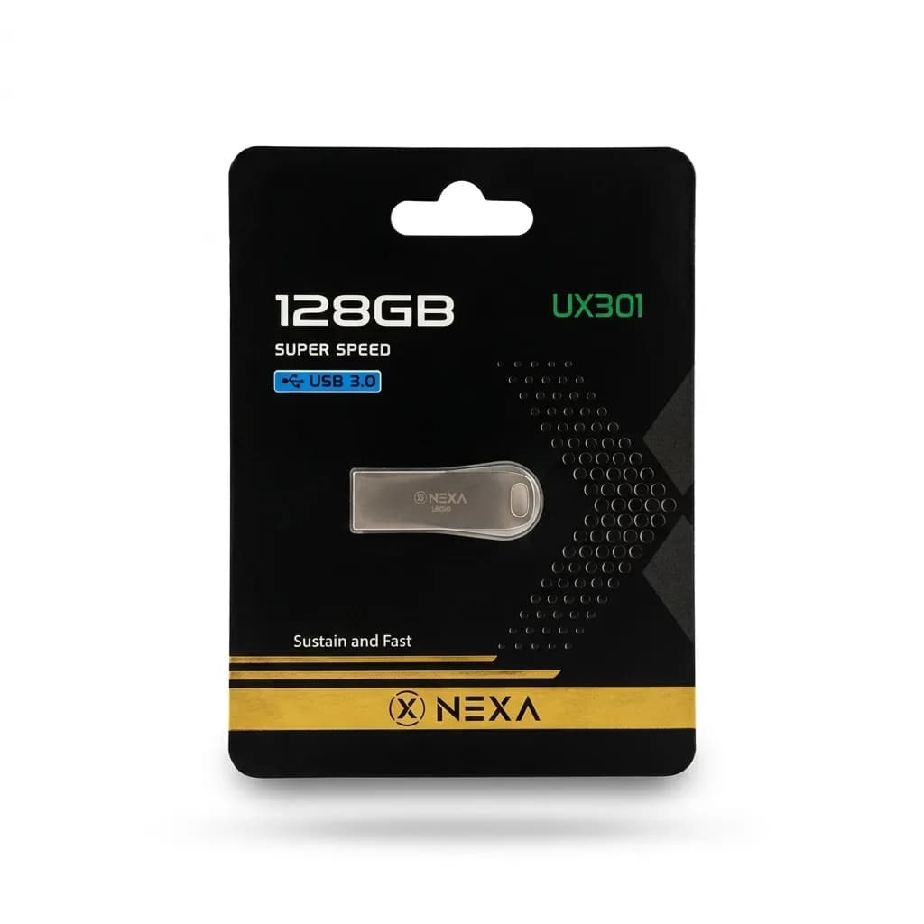فلش مموری نکسا مدل UX301 ظرفیت 128 گیگابایت USB3.0 — تصویر ۳