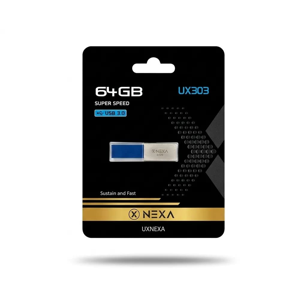فلش مموری نکسا مدل UX303 ظرفیت 64 گیگابایت USB3.0 — تصویر ۳