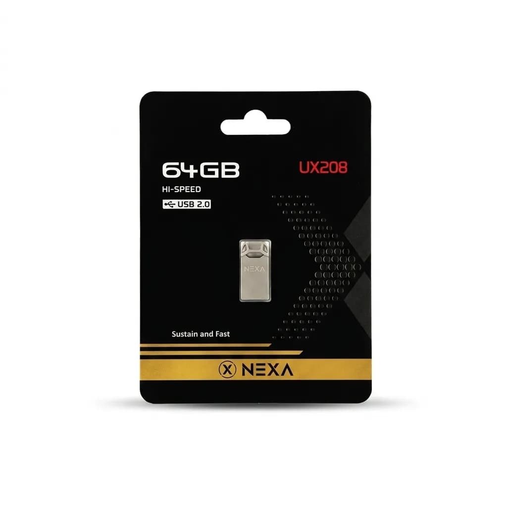 فلش مموری نکسا مدل UX208 ظرفیت 64 گیگابایت USB2.0 — تصویر ۲