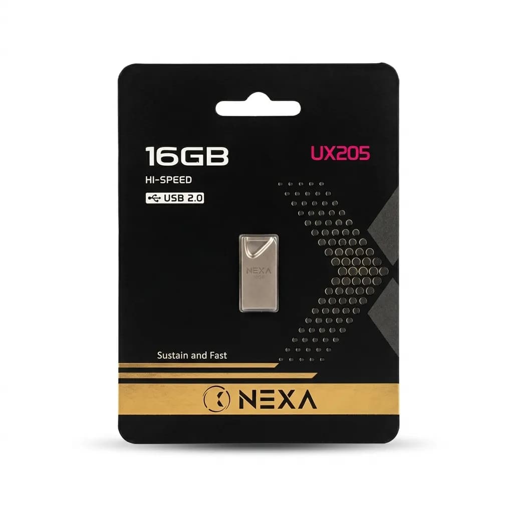 فلش مموری نکسا مدل UX205 ظرفیت 16 گیگابایت USB2.0 — تصویر ۳