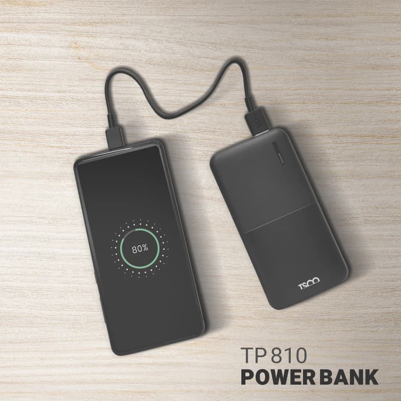 پاور بانک تسکو مدل TP810 ظرفیت ۱۰ هزار میلی‌ آمپر — تصویر ۸