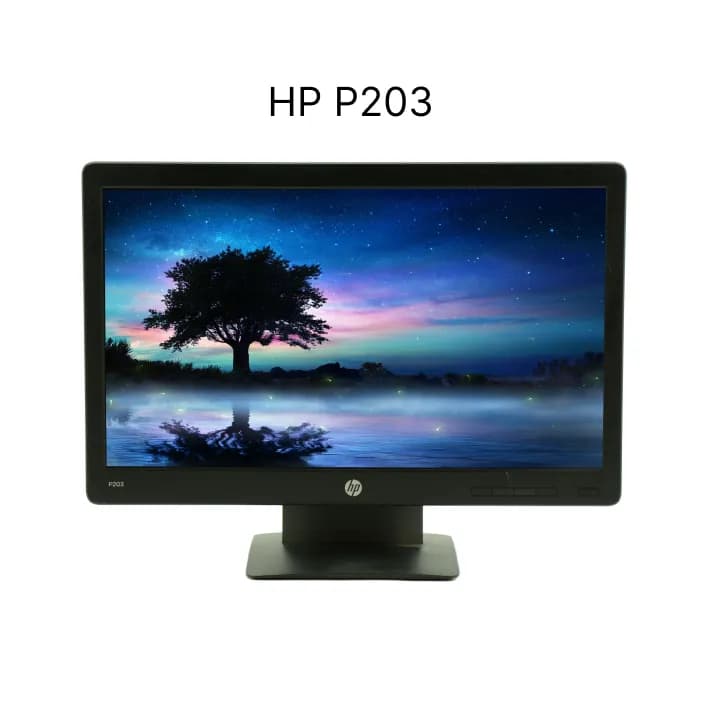 مانیتور استوک HP P203 | 20 اینچ | HD+ | VA | VGA | DisplayPort — تصویر ۶