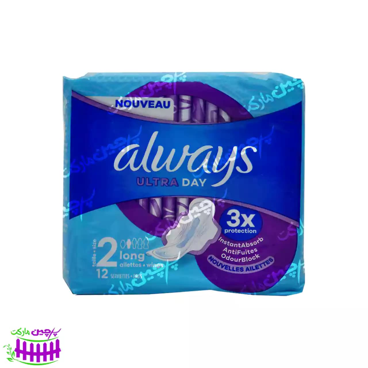 نوار بهداشتی بلند اولترا آلویز 12 تایی- always