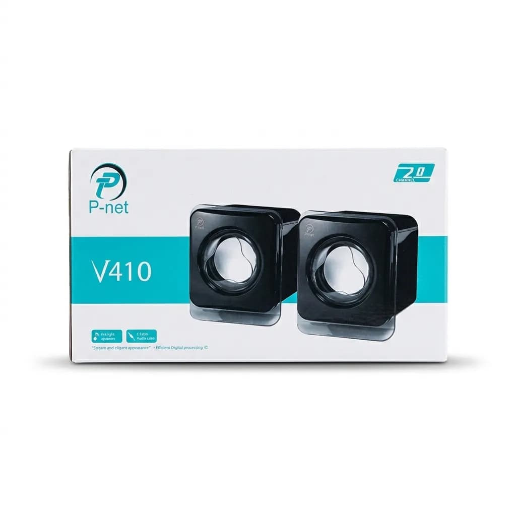 اسپیکر دو تکه پی نت مدل V-410 — تصویر ۲