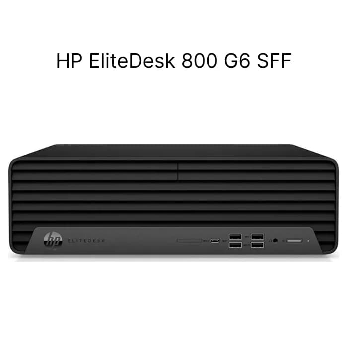 مینی کیس استوک HP EliteDesk 800 G6 SFF نسل 10 با رم 8 و حافظه 256