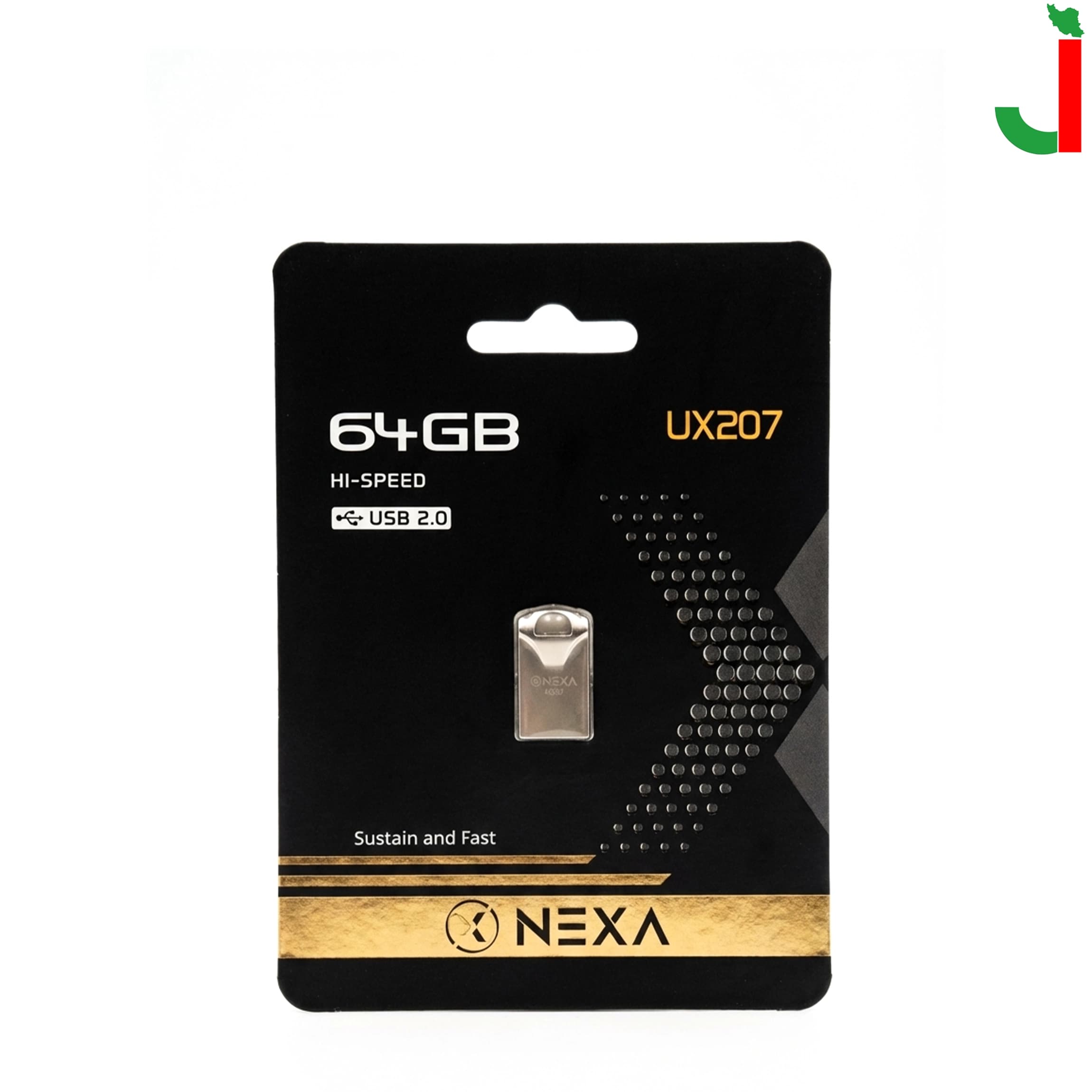 فلش مموری نکسا مدل UX207 ظرفیت 64 گیگابایت USB2.0 — تصویر ۶