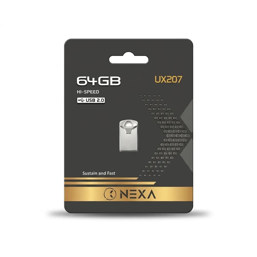 فلش مموری نکسا مدل UX207 ظرفیت 64 گیگابایت USB2.0 — تصویر ۲