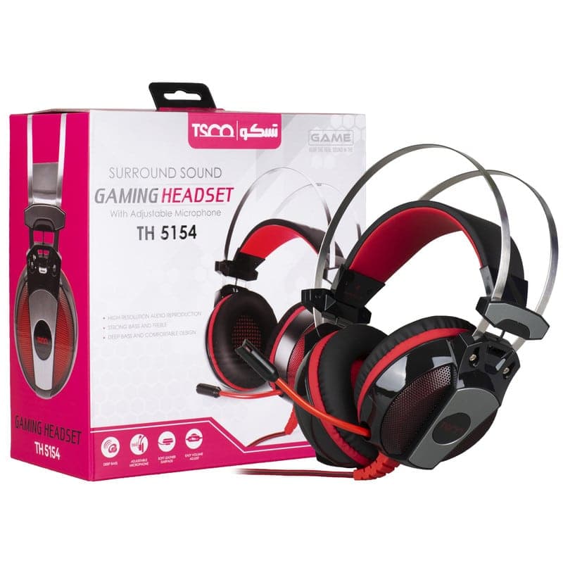 هدست حرفه ای گیمینگ تسکو مدل TH 5154 — تصویر ۶