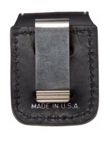 کیف چرمی مشکی زیپو Zippo — تصویر ۲