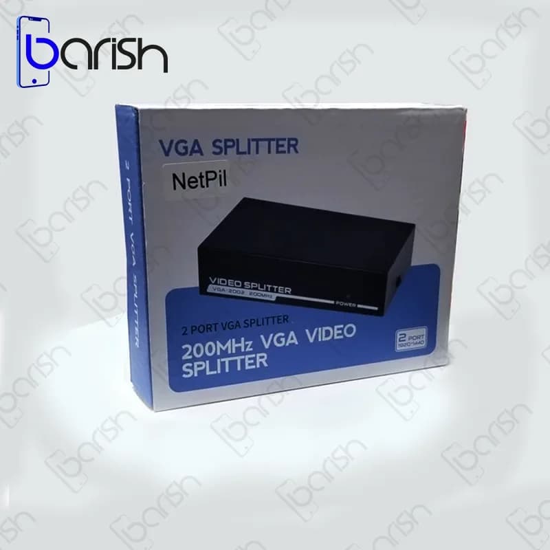 اسپلیتر 2 پورت VGA پی نت مدل VGA-2002 — تصویر ۴