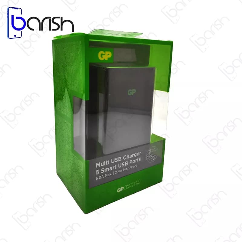 شارژر هوشمند 5 پورت USB جی پی مدل U551 — تصویر ۸