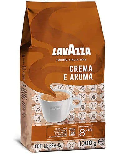 دانه قهوه لاوازا (لاواتزا) کرما ای آروما 1کیلویی Lavazza Crema E Aroma — تصویر ۲