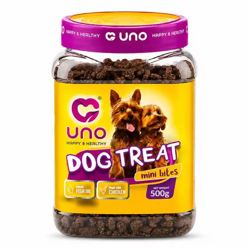 تشویقی سگ اونو مدل Mini Bites با طعم مرغ وزن 500 گرم