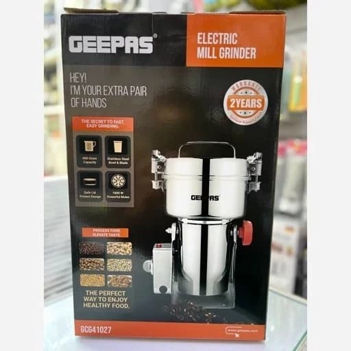 آسیاب صنعتی جی پاس 400 گرم مدلGCG41027 — تصویر ۲