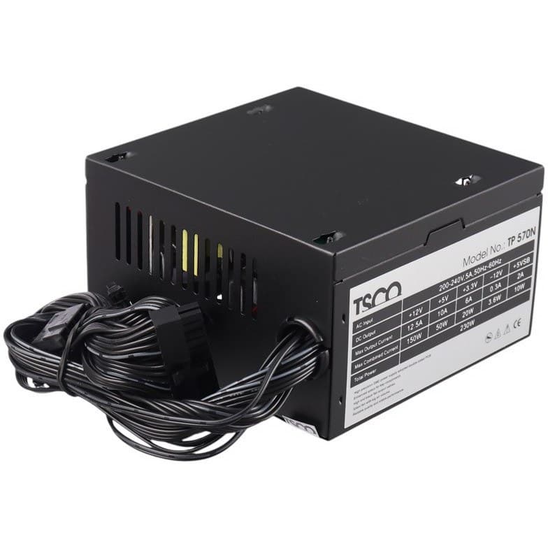 منبع تغذیه کامپیوتر تسکو مدل TP 570 N — تصویر ۴