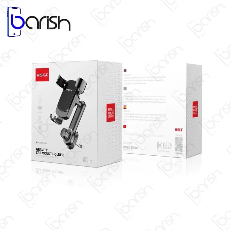 هولدر و پایه نگهدارنده گوشی موبایل هیسکا مدل HK-2110 — تصویر ۴