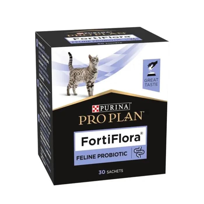 پودر پروبیوتیک گربه پروپلن FortiFlora بسته ۳۰ عددی