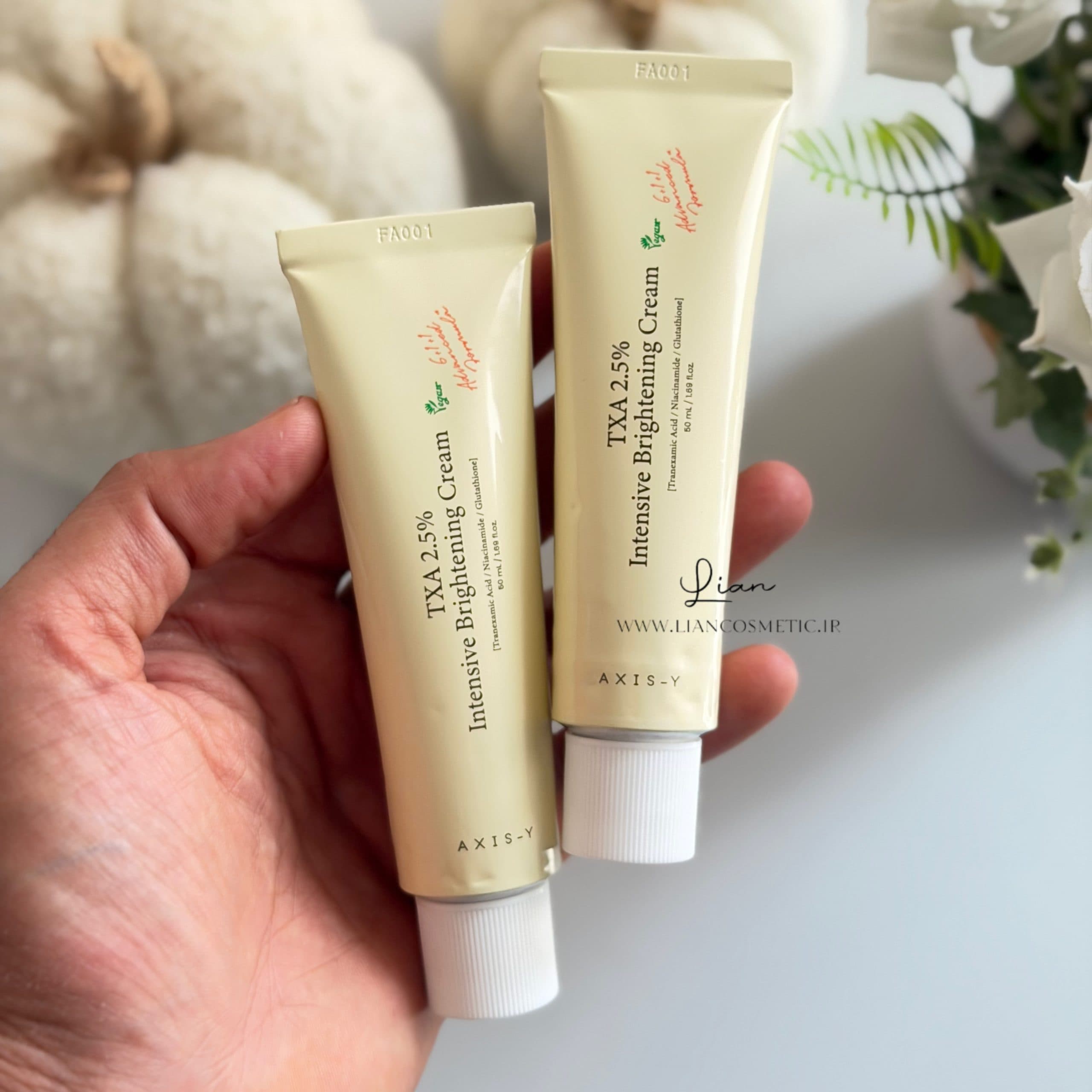 کرم TXA ضدلک و روشن کننده اکسیس وای AXIS-Y TXA 2.5% Intensive Brightening Cream — تصویر ۸